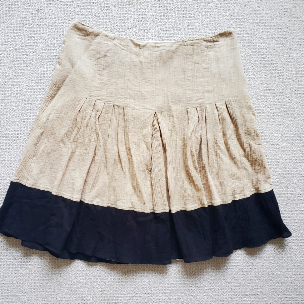 Tahari color block skirt